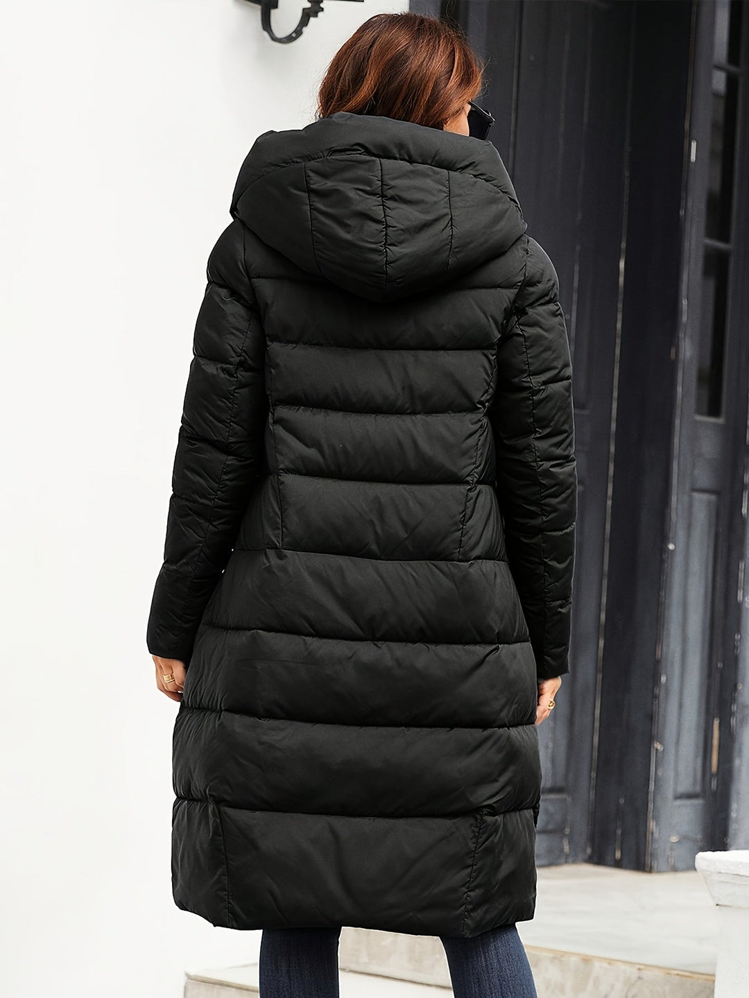 Valencia Luxe™ | Elegant Long Puffer Coat