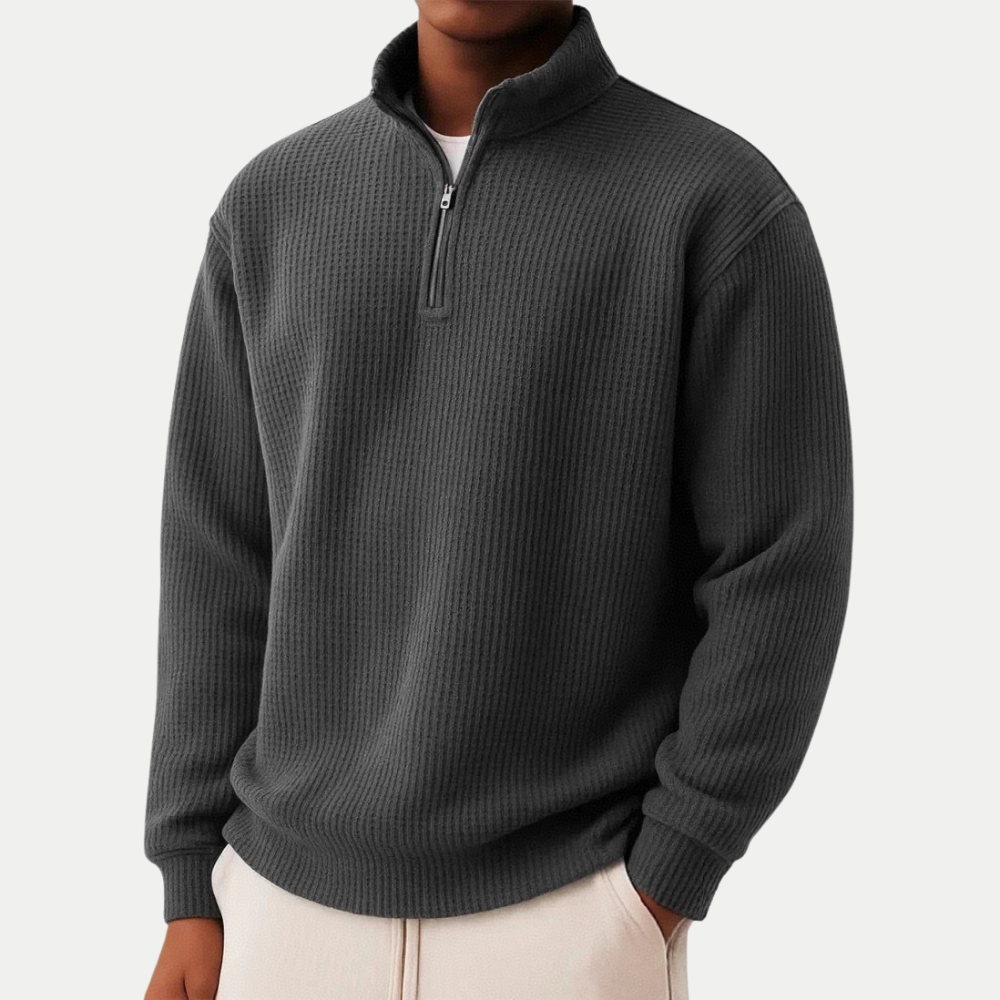 CLARKE ZIP PULLOVER | EVERYDAY COMFORT WITH TIMELESS STYLE