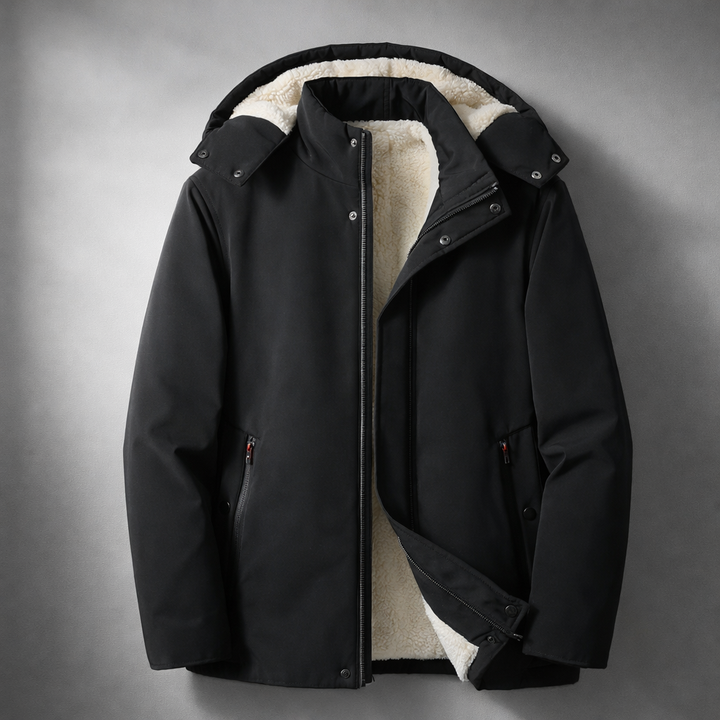 ANDREW FLEECE COAT | CLASSIC WINTER REFINEMENT