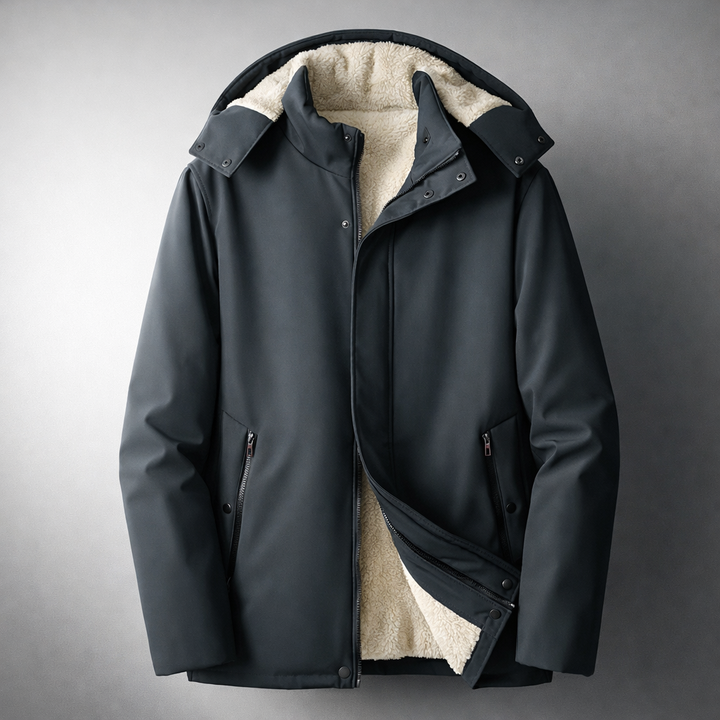 ANDREW FLEECE COAT | CLASSIC WINTER REFINEMENT