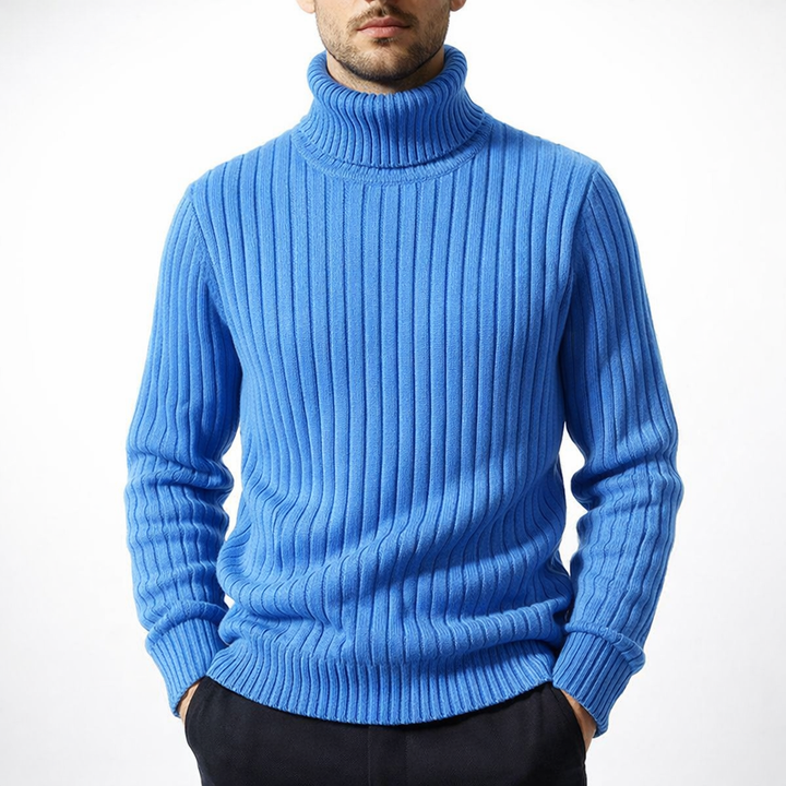 CEDAR KNIT TURTLENECK | EFFORTLESS WARMTH, SHARP CITY STYLE