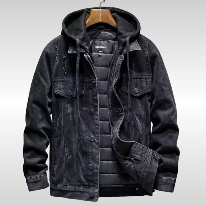 BRANSON HOODED DENIM JACKET | STYLE IN EVERY LAYER