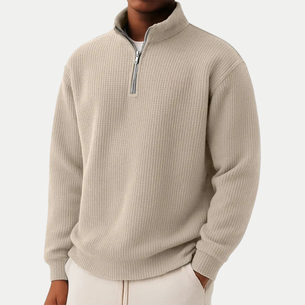 CLARKE ZIP PULLOVER | EVERYDAY COMFORT WITH TIMELESS STYLE