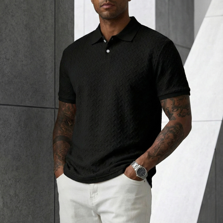 RAFAEL TEXTURED POLO | DISTINCTIVE BY DESIGN