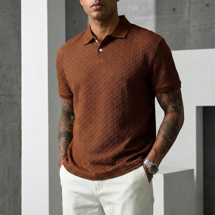RAFAEL TEXTURED POLO | DISTINCTIVE BY DESIGN