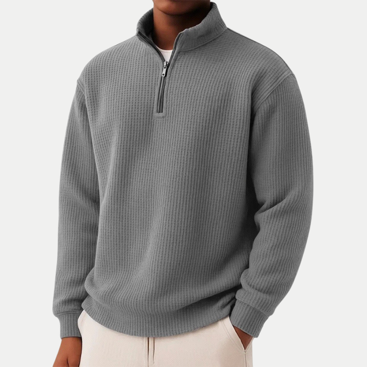 CLARKE ZIP PULLOVER | EVERYDAY COMFORT WITH TIMELESS STYLE
