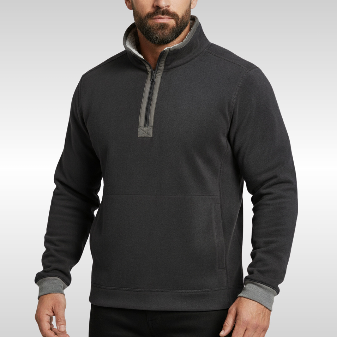 STAN FLEECE QUARTER ZIP | EASY EVERYDAY WARMTH