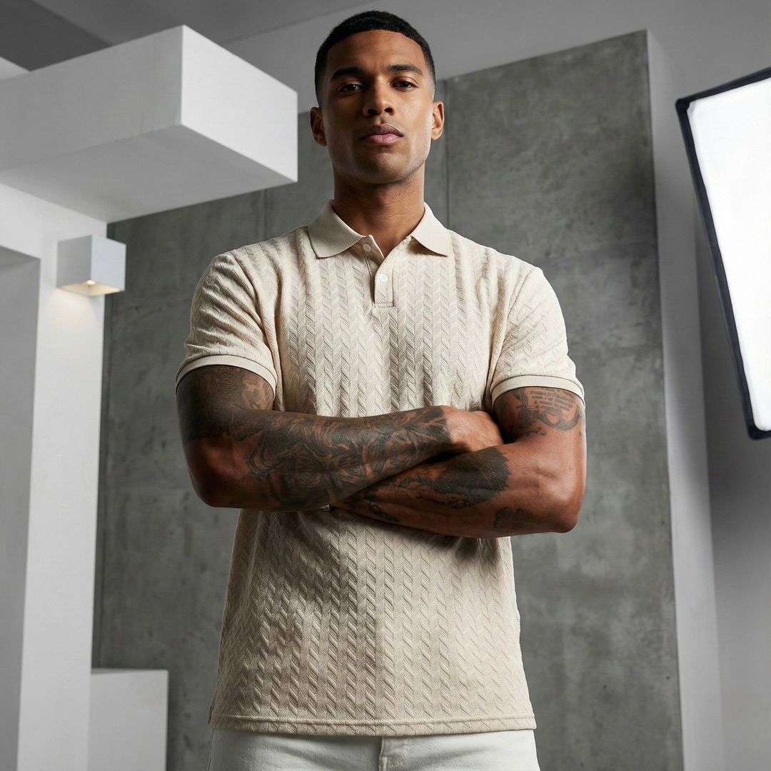 RAFAEL TEXTURED POLO | DISTINCTIVE BY DESIGN