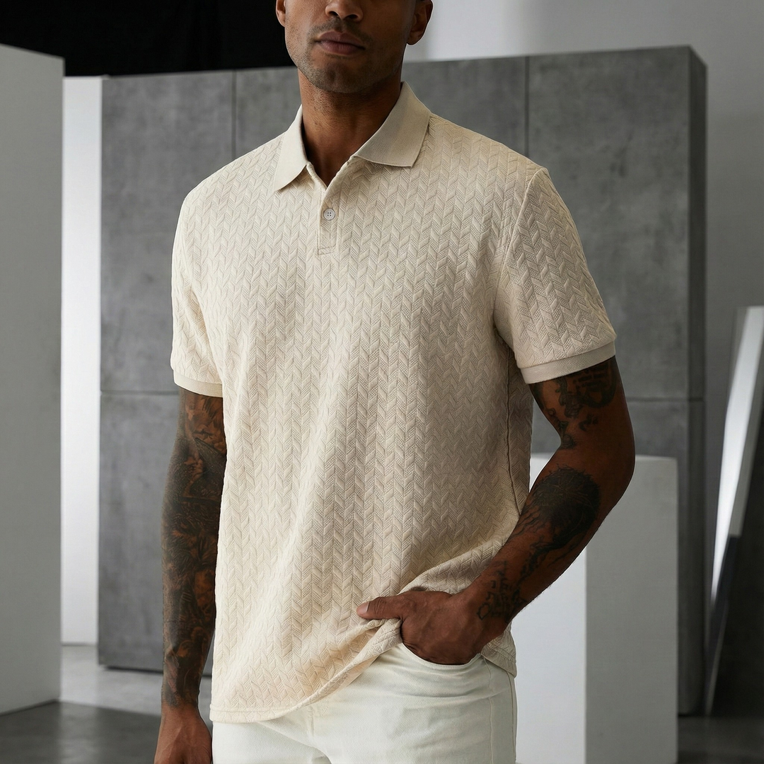 RAFAEL TEXTURED POLO | DISTINCTIVE BY DESIGN