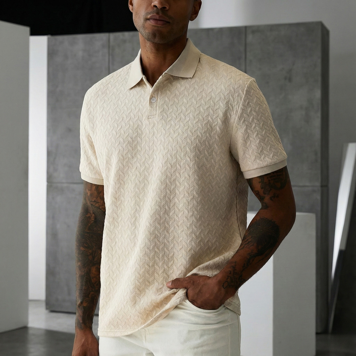 RAFAEL TEXTURED POLO | DISTINCTIVE BY DESIGN