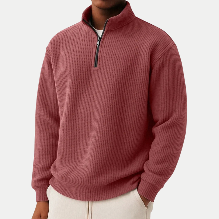CLARKE ZIP PULLOVER | EVERYDAY COMFORT WITH TIMELESS STYLE