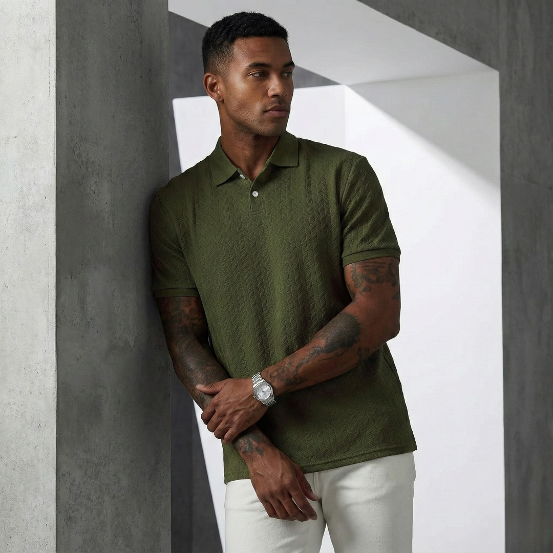 RAFAEL TEXTURED POLO | DISTINCTIVE BY DESIGN