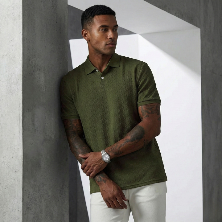 RAFAEL TEXTURED POLO | DISTINCTIVE BY DESIGN