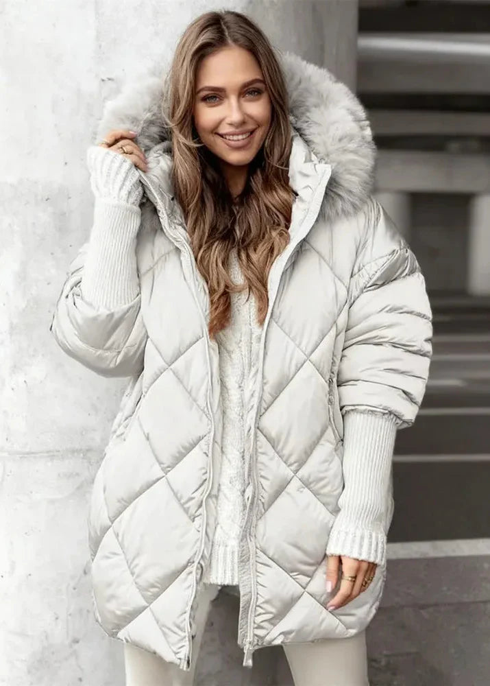 EVELYN™ | Premium Hooded Cardigan Coat