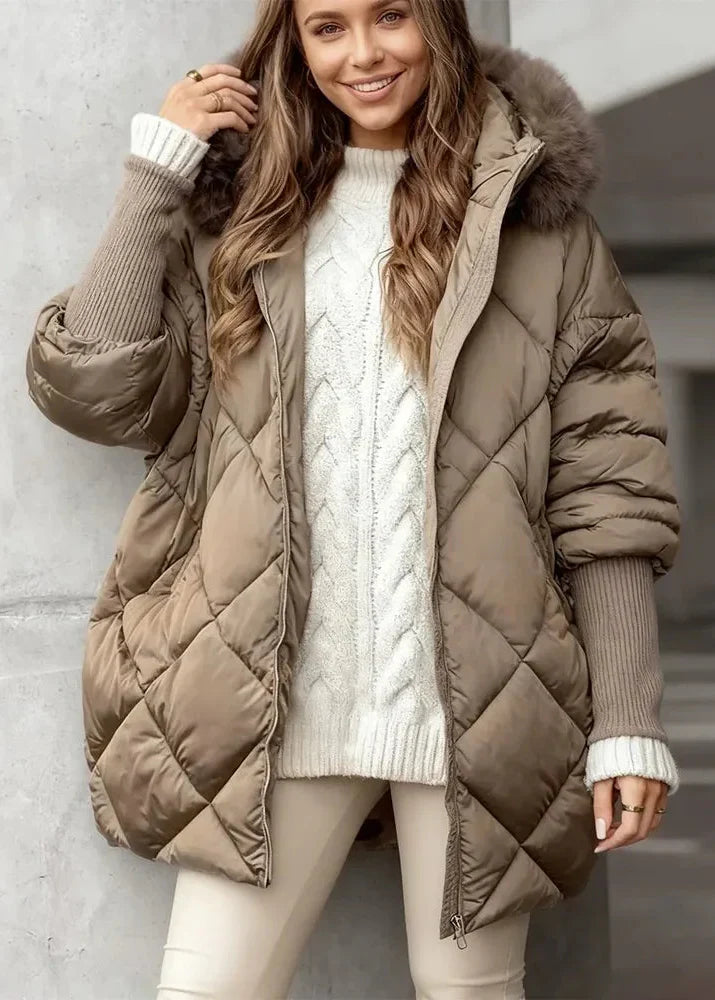 EVELYN™ | Premium Hooded Cardigan Coat