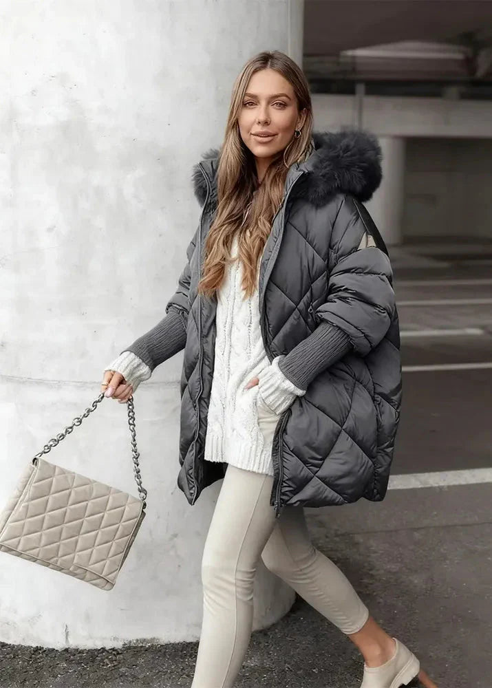 EVELYN™ | Premium Hooded Cardigan Coat