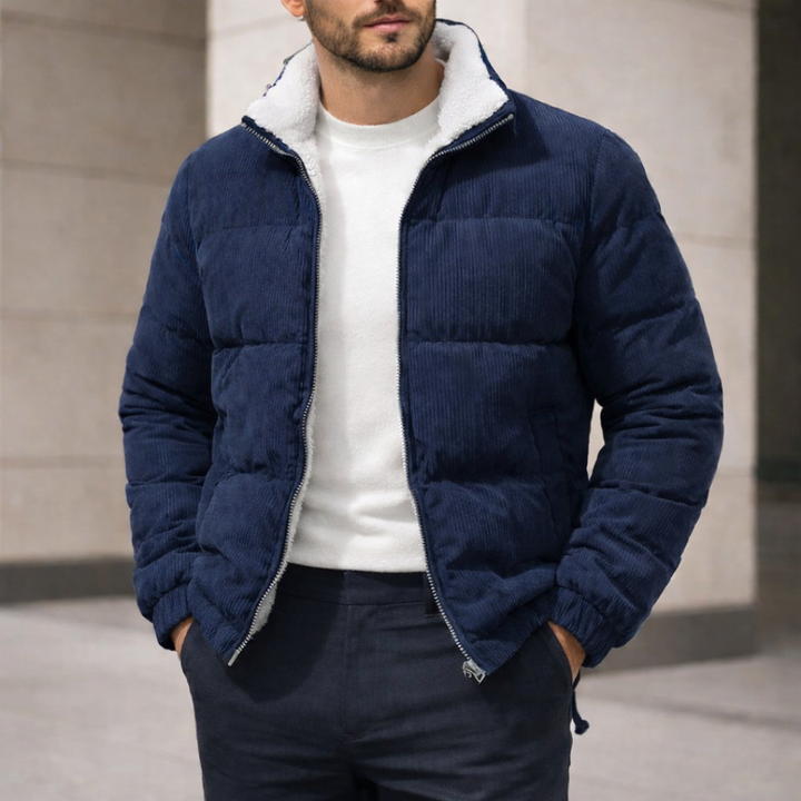 ALFIE CORDUROY JACKET | STAY WARM WITHOUT THE BULK