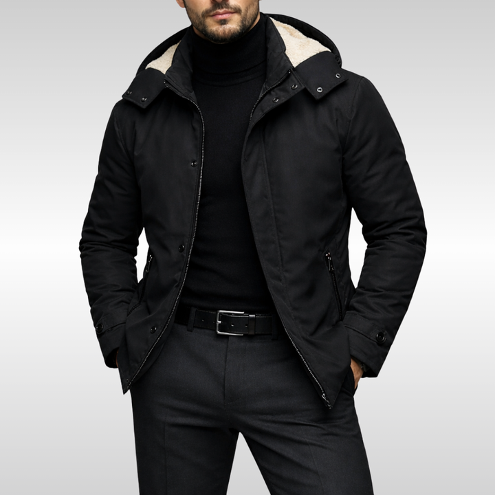 ANDREW FLEECE COAT | CLASSIC WINTER REFINEMENT