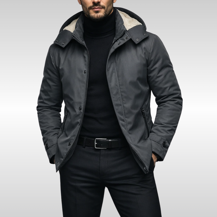 ANDREW FLEECE COAT | CLASSIC WINTER REFINEMENT