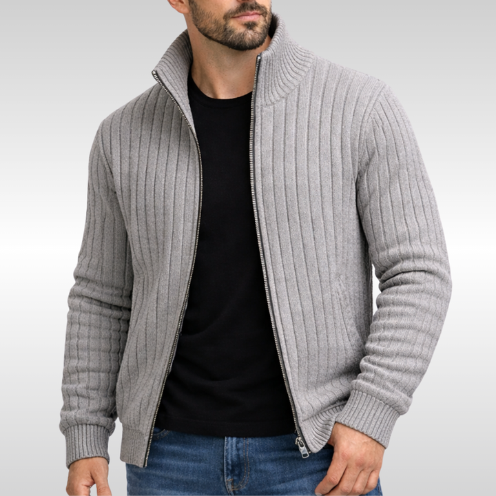 CALLUM ZIP CARDIGAN | REFINED STYLE, COMFORTABLE WARMTH