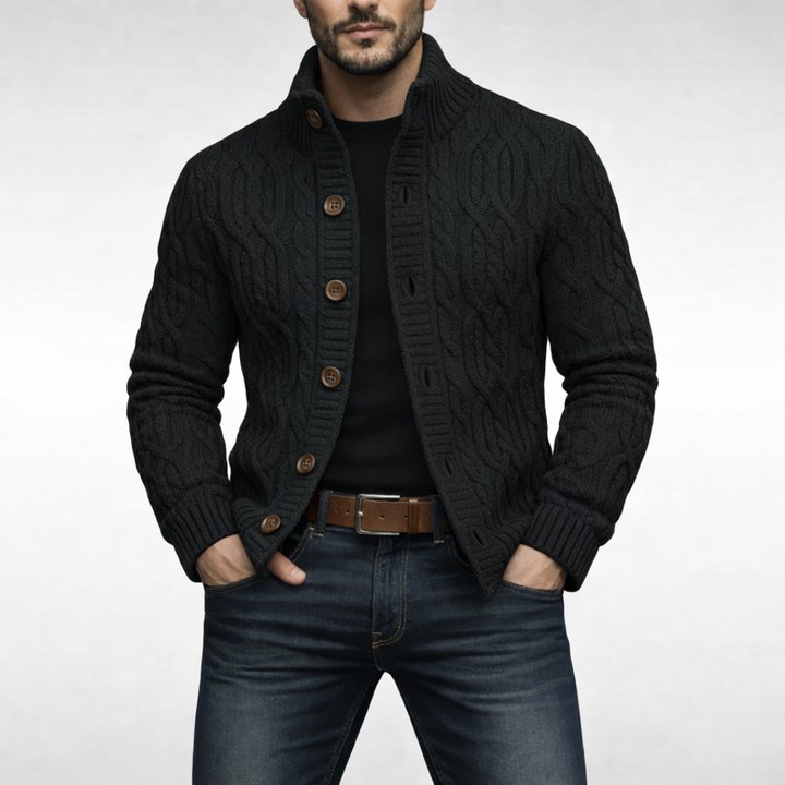 CAMDEN CABLE CARDIGAN | CLASSIC COMFORT, MODERN FEEL