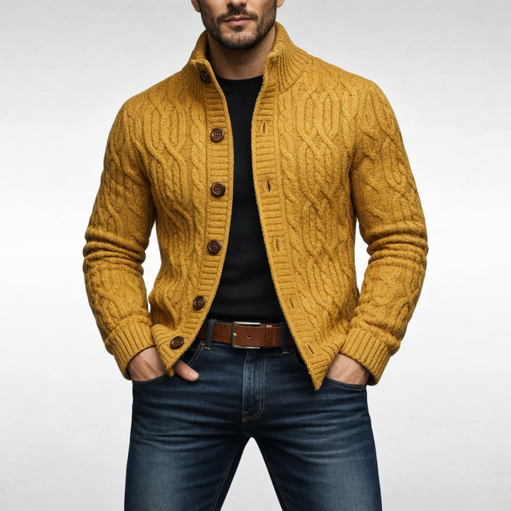 CAMDEN CABLE CARDIGAN | CLASSIC COMFORT, MODERN FEEL