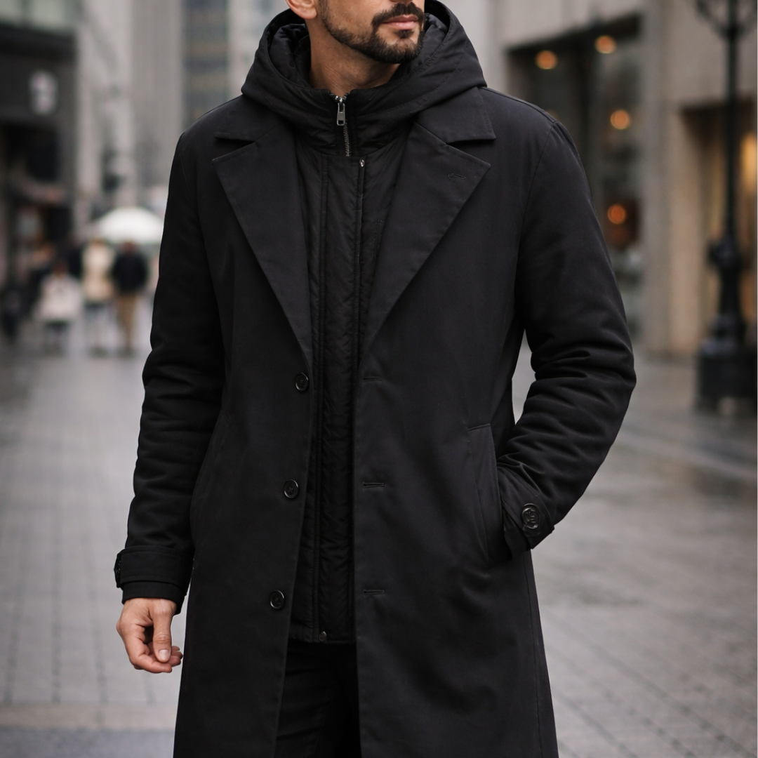 CLIFTON LONG OVERCOAT | STABLE PROTECTION FOR COLD DAYS