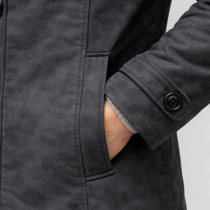 DAVID FLEECE-LINED COAT | WARM, COMFORTABLE AND WINTER READY