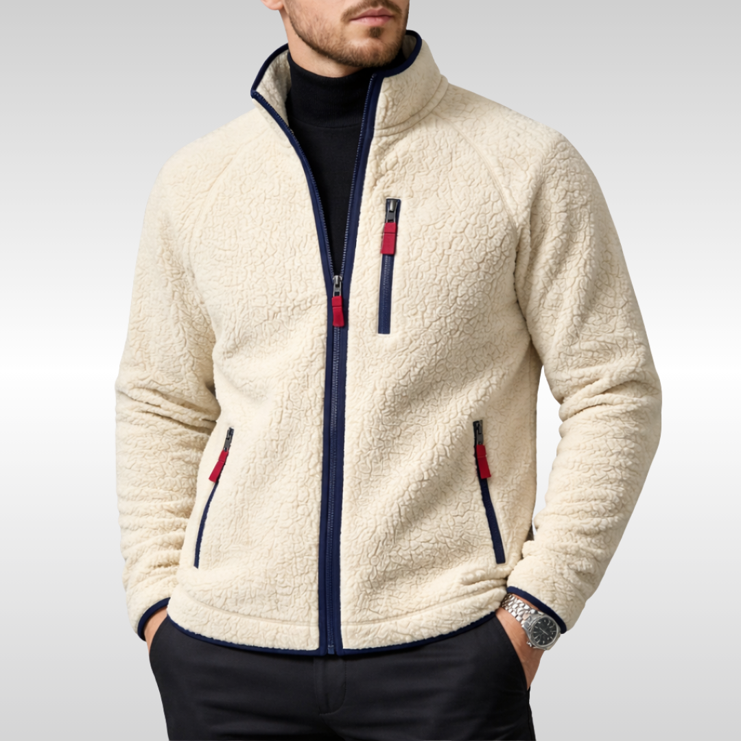 ELLIOT FLEECE JACKET | COSY WARMTH WITHOUT THE BULK