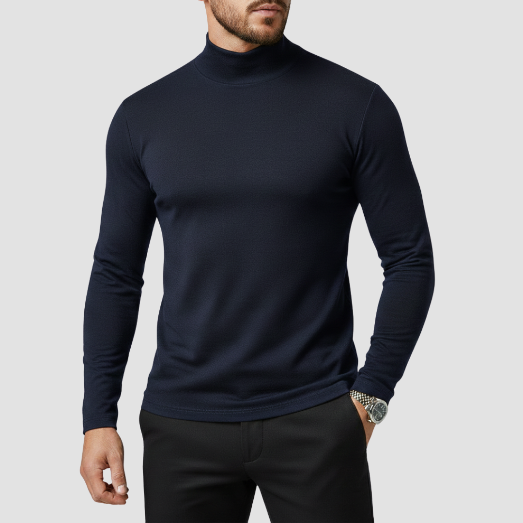 GLEN TURTLENECK SHIRT | CLASSIC STYLE WITH CONFIDENCE