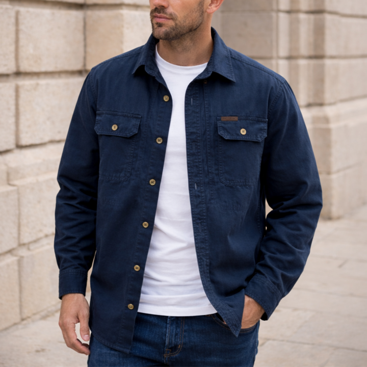 HARLOW COTTON WORK SHIRT | TOUGH COTTON, DAILY DEPENDABILITY