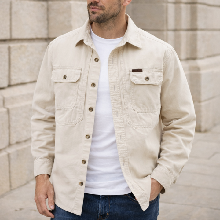 HARLOW COTTON WORK SHIRT | TOUGH COTTON, DAILY DEPENDABILITY