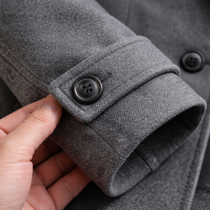 JAMES WOOL COAT | RELIABLE WARMTH, TIMELESS STYLE