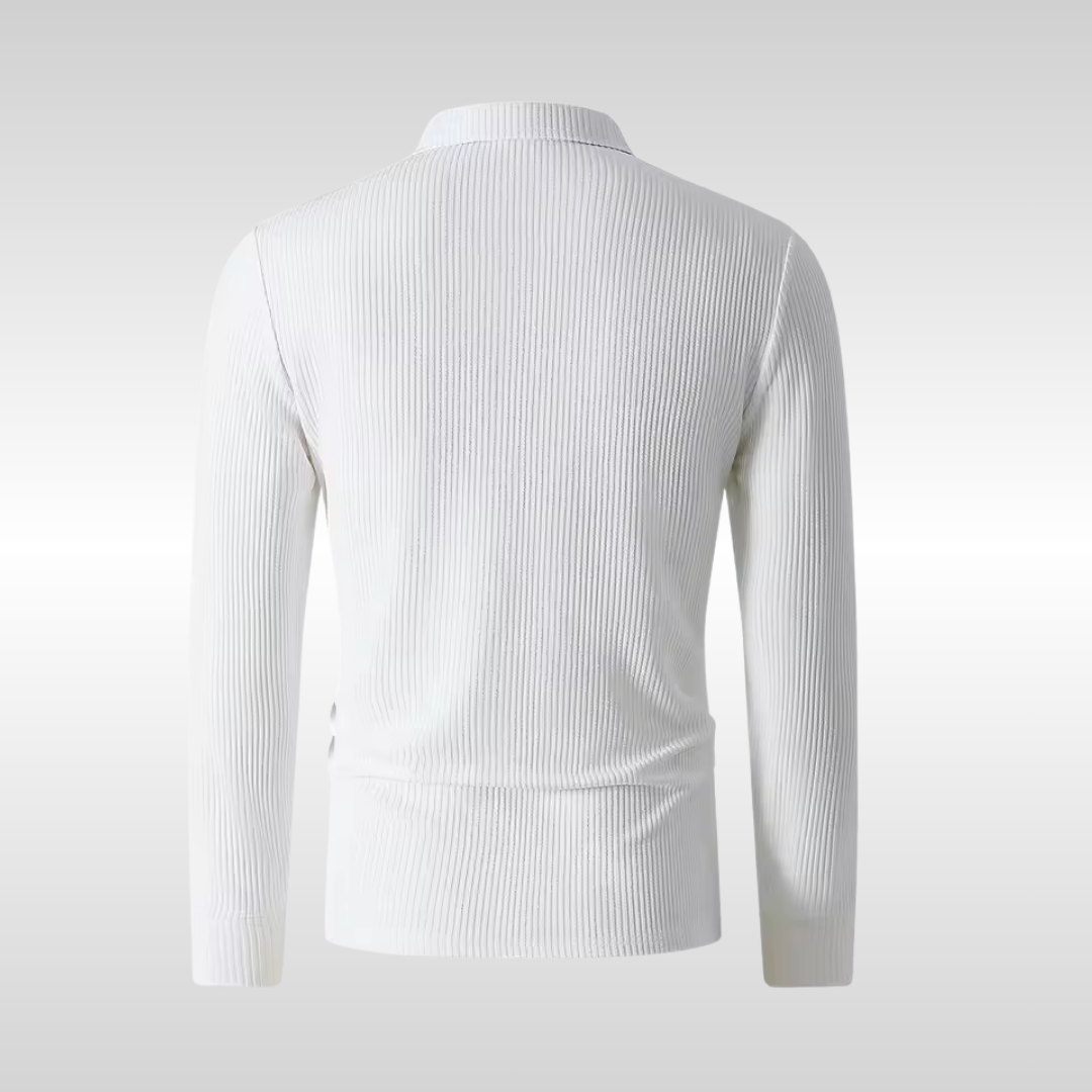 KYLE RIBBED POLO | REFINED COMFORT FOR EVERYDAY WEAR