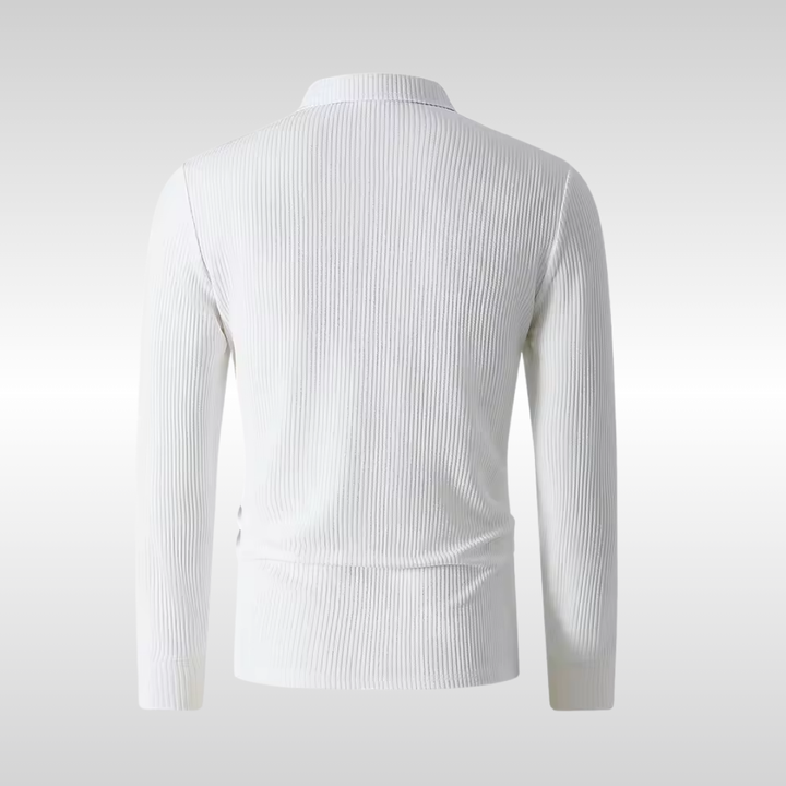 KYLE RIBBED POLO | REFINED COMFORT FOR EVERYDAY WEAR
