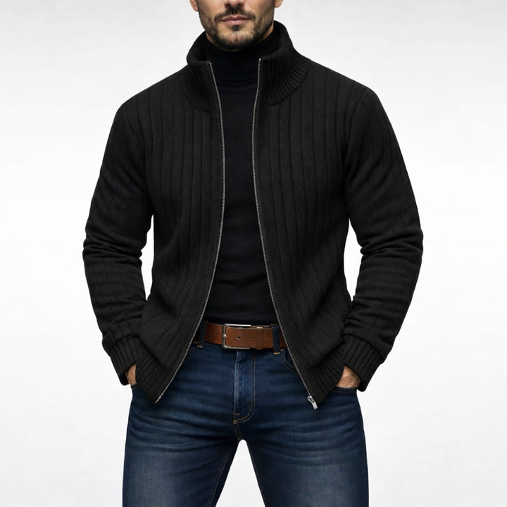 NOAH ZIP KNIT | RELAXED COMFORT, REFINED LOOK