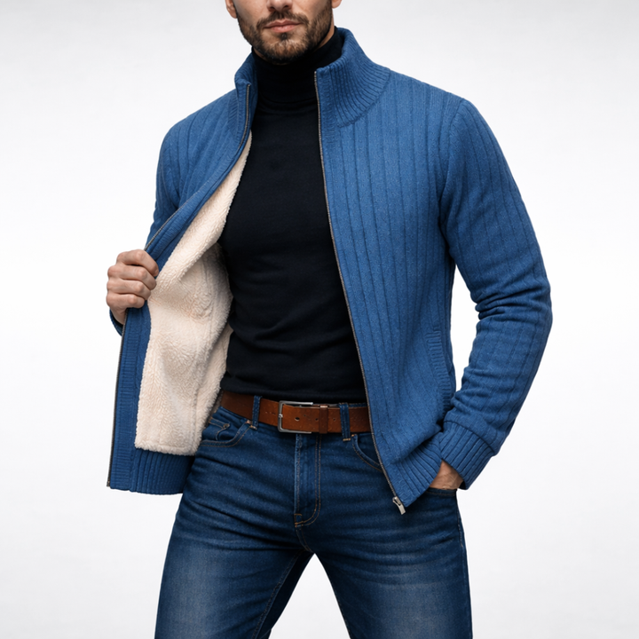 NOAH ZIP KNIT | RELAXED COMFORT, REFINED LOOK