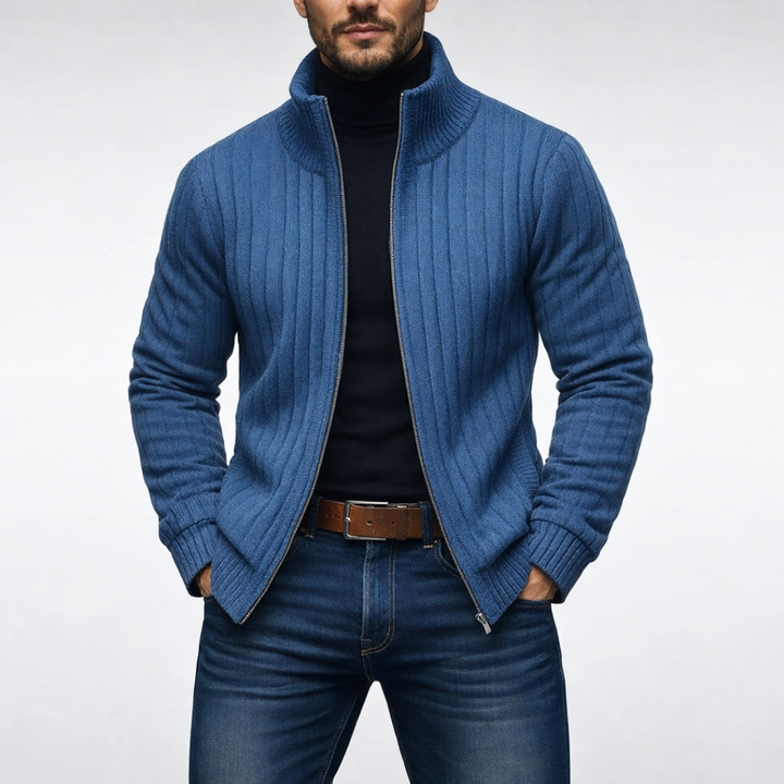 NOAH ZIP KNIT | RELAXED COMFORT, REFINED LOOK