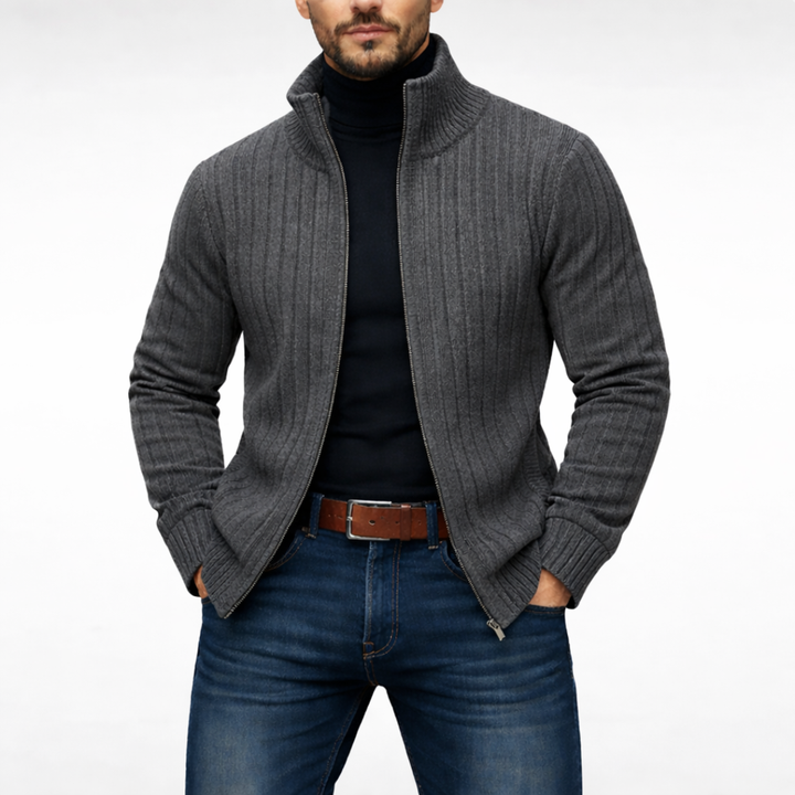 NOAH ZIP KNIT | RELAXED COMFORT, REFINED LOOK