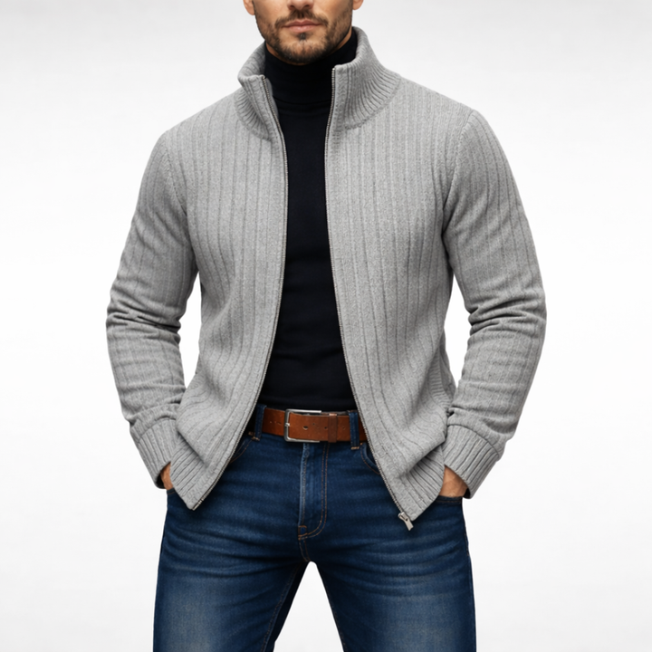 NOAH ZIP KNIT | RELAXED COMFORT, REFINED LOOK