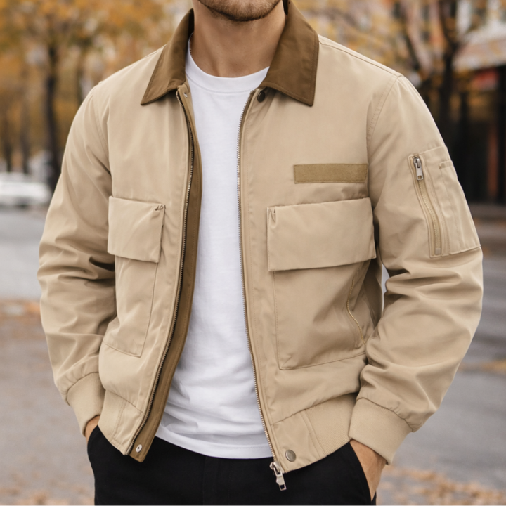 RHYS BOMBER JACKET | CITY-READY STYLE, EASY COMFORT