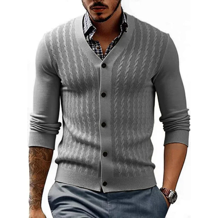 ALEXANDER CABLE KNIT CARDIGAN | REFINED STYLE, ALL-DAY COMFORT