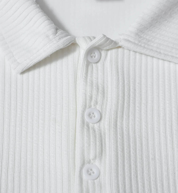 KYLE RIBBED POLO | REFINED COMFORT FOR EVERYDAY WEAR