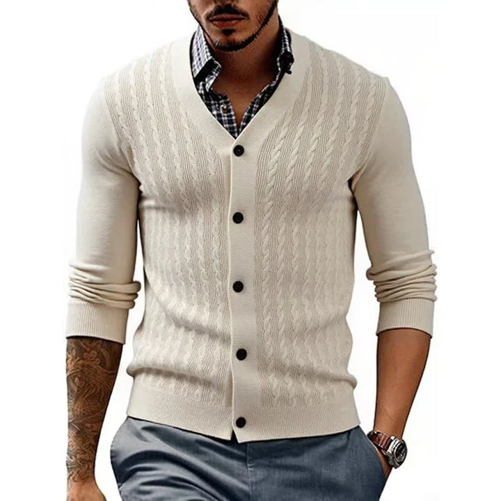 ALEXANDER CABLE KNIT CARDIGAN | REFINED STYLE, ALL-DAY COMFORT