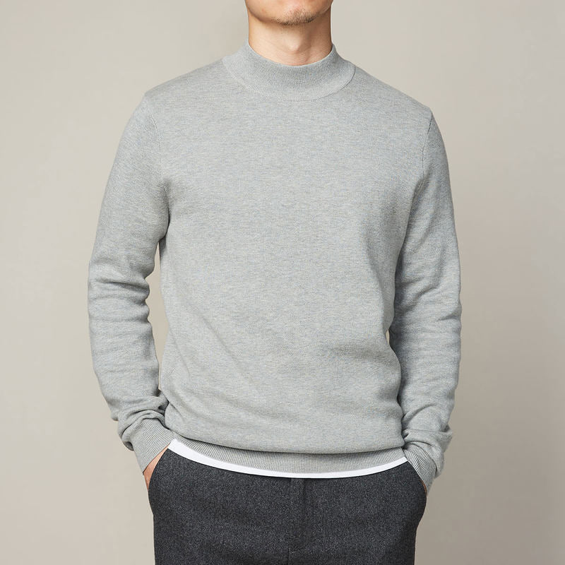 REGULAR-FIT COTTON SWEATER | ELEVATED COMFORT FOR MODERN DAYS