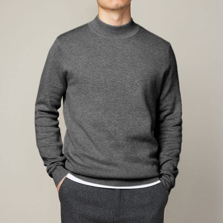 REGULAR-FIT COTTON SWEATER | ELEVATED COMFORT FOR MODERN DAYS