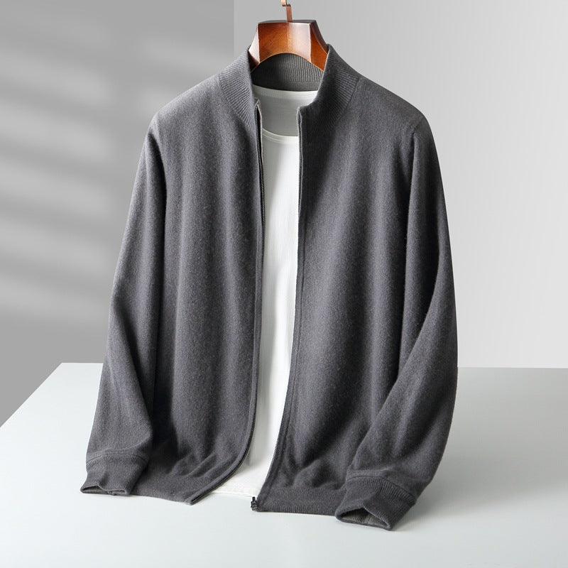 KEITH FULL ZIP KNIT CARDIGAN | COMFORT BUILT INTO CLEAN STYLE