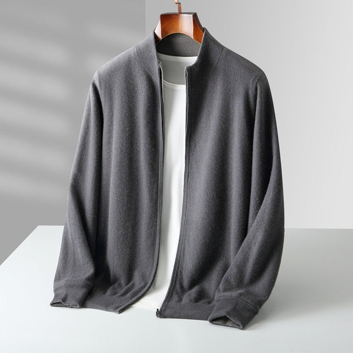 KEITH FULL ZIP KNIT CARDIGAN | COMFORT BUILT INTO CLEAN STYLE