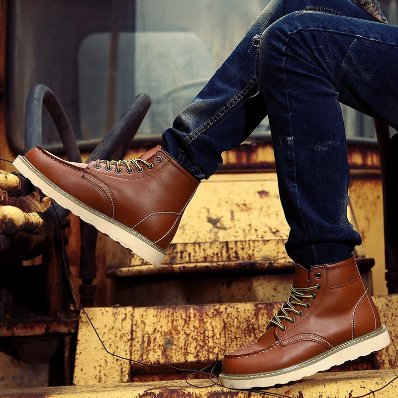 MASON LEATHER BOOTS | NATURAL STRENGTH, WARM COMFORT