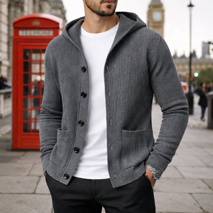THOMAS KNIT CARDIGAN | RELIABLE EVERYDAY COMFORT